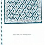 Eyelet Diamond Outlined Swatch by Dorothy Reade