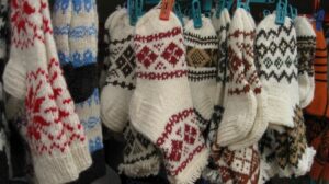 socksinmarket Bulky socks in the tourist market