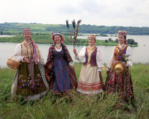 Lithuanian National Costume Recreations.