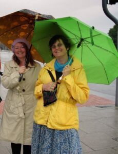 Susan Crawford and Donna Druchunas, England 2010