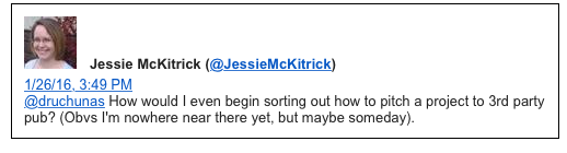 How to pitch to a publisher