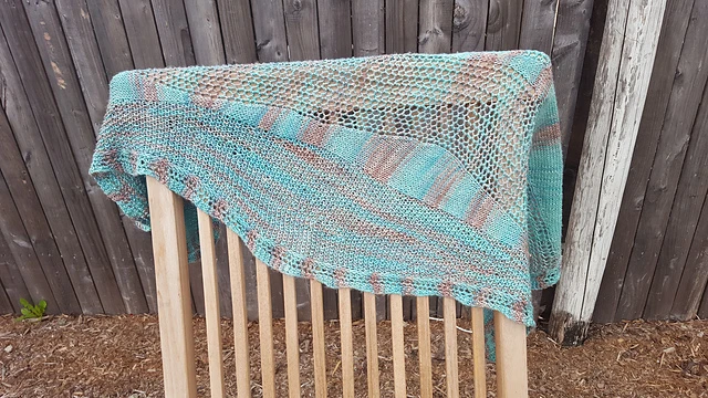 Glacier Bay Shawl Knitting Pattern - Image 3