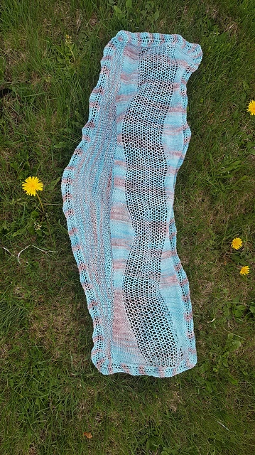 Glacier Bay Shawl Knitting Pattern - Image 2