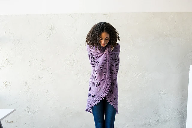 Berry Pi Shawl Knitting Pattern - Image 6