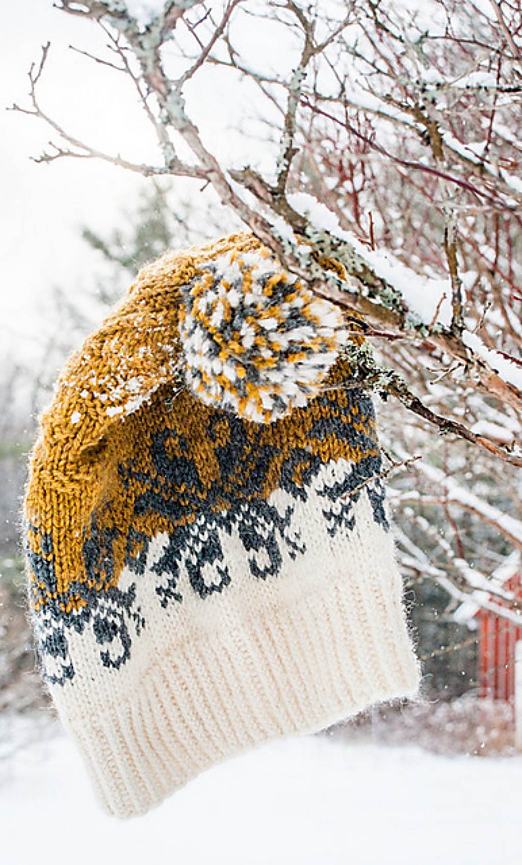 Baltic Amber Hat Knitting Pattern