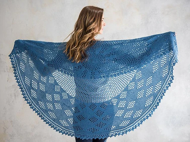 Berry Pi Shawl Knitting Pattern - Image 5