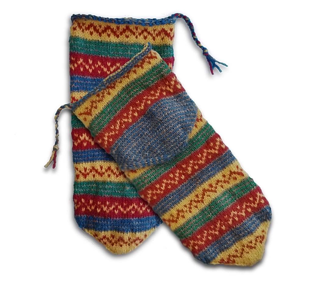 Arab/American Knitting Sock Pattern