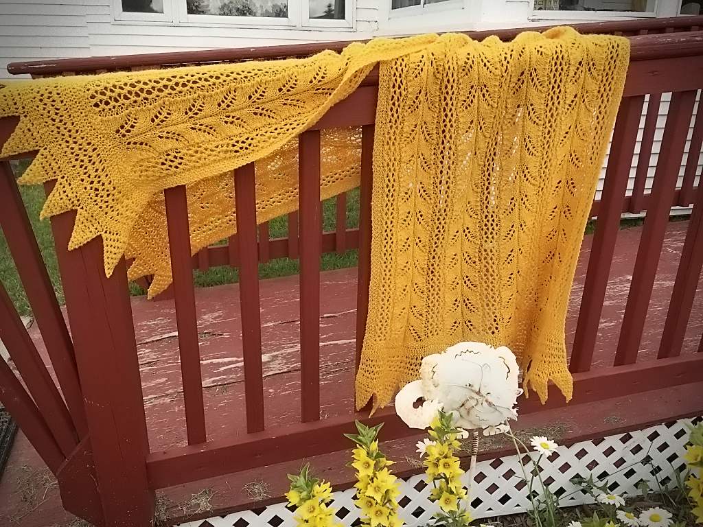 For the Love of Vincent 2 Scarf Pattern