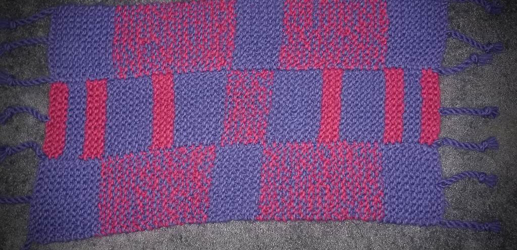 Garter Strips Hearth Rug Knitting Pattern - Image 2