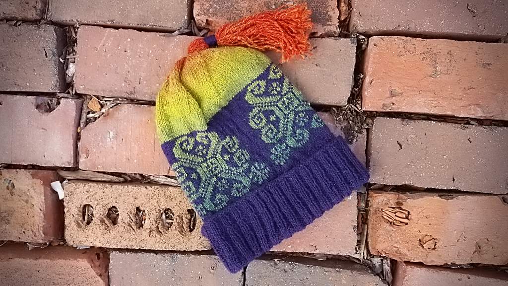 Lithuanian Snowflake Hat Knitting Pattern