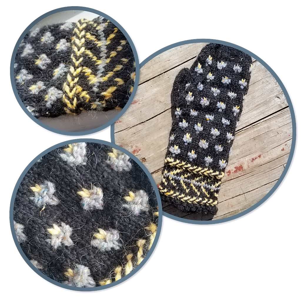 Spring Chicks Mitts Knitting Pattern - Image 4