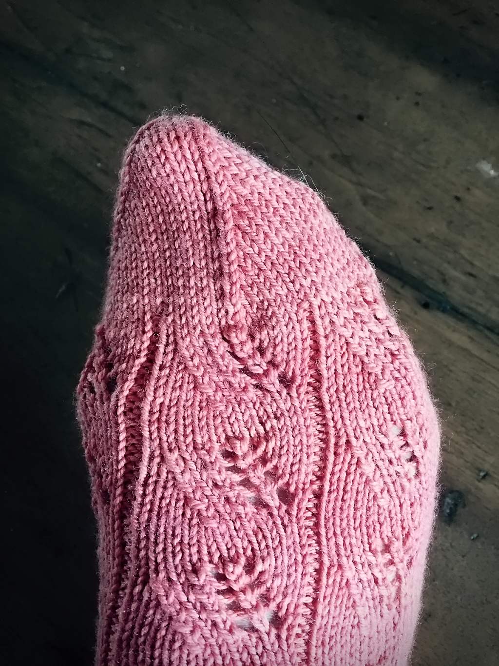Wheat Lace Socks Pattern - Image 3