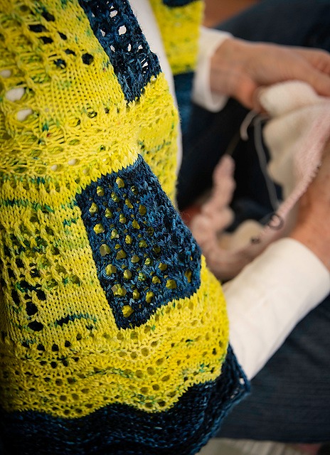 Starry Night Pi Shawl Pattern - Image 3