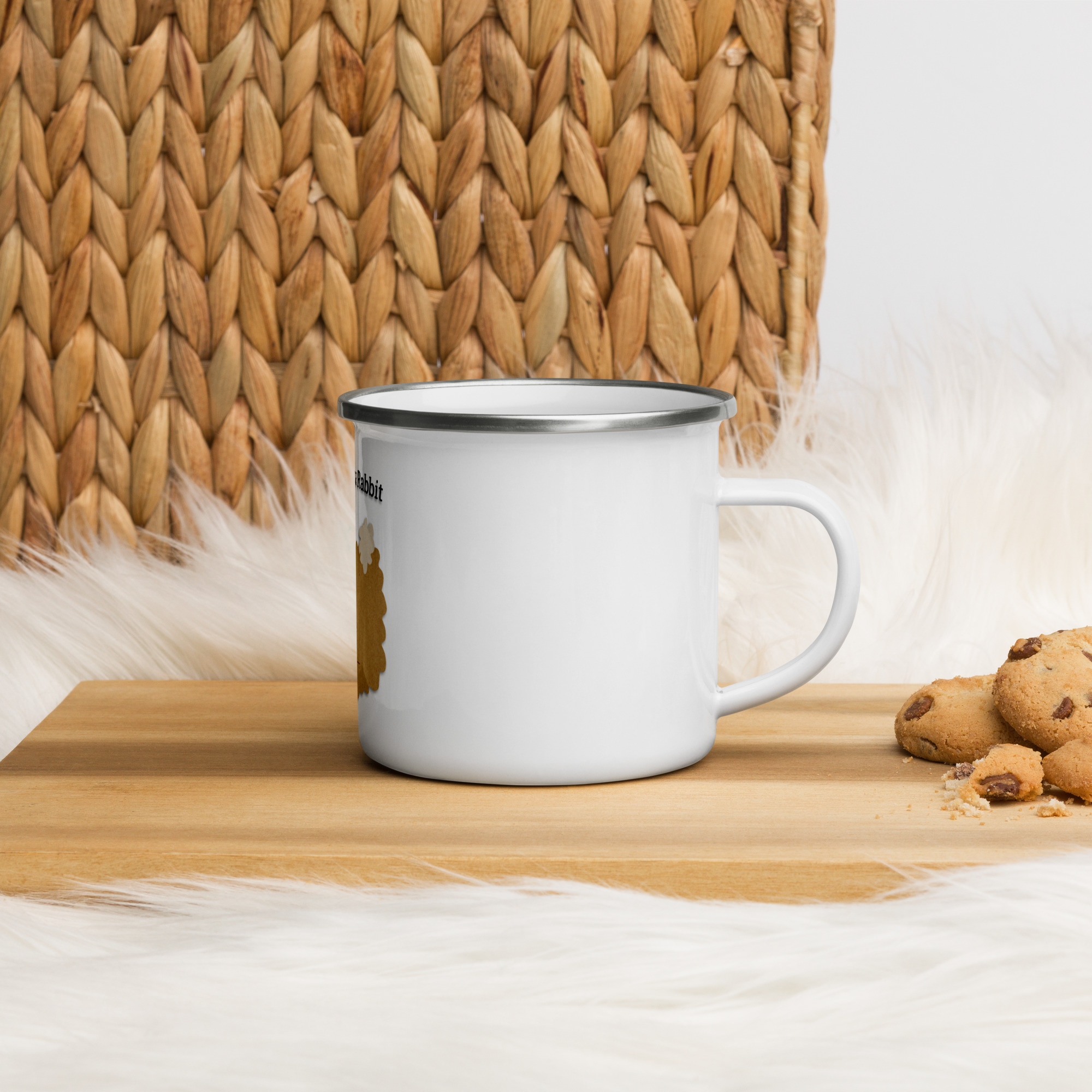 enamel mug