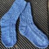 twisty cable socks