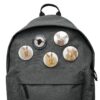 set of pin buttons