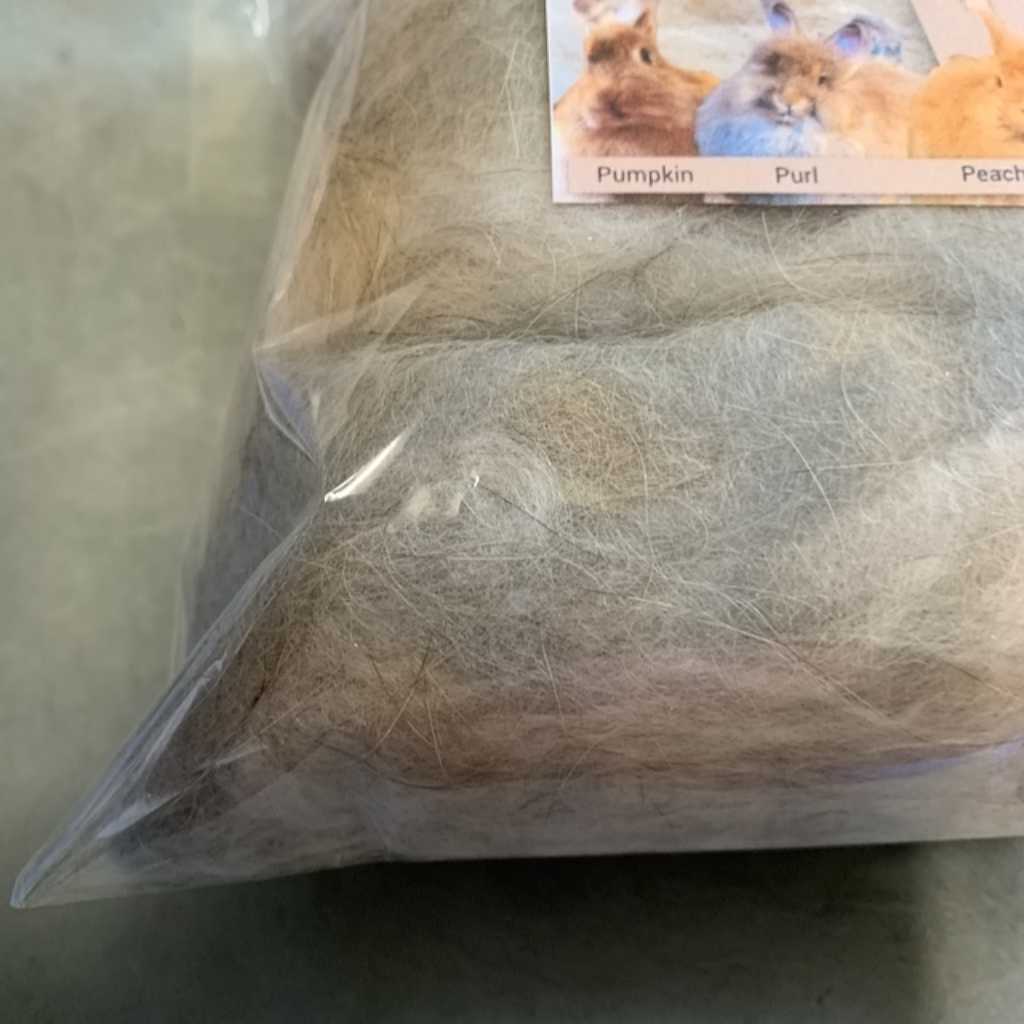 Raw Angora Rabbit Fiber 1oz- Sheeptoshawl.com - Image 3
