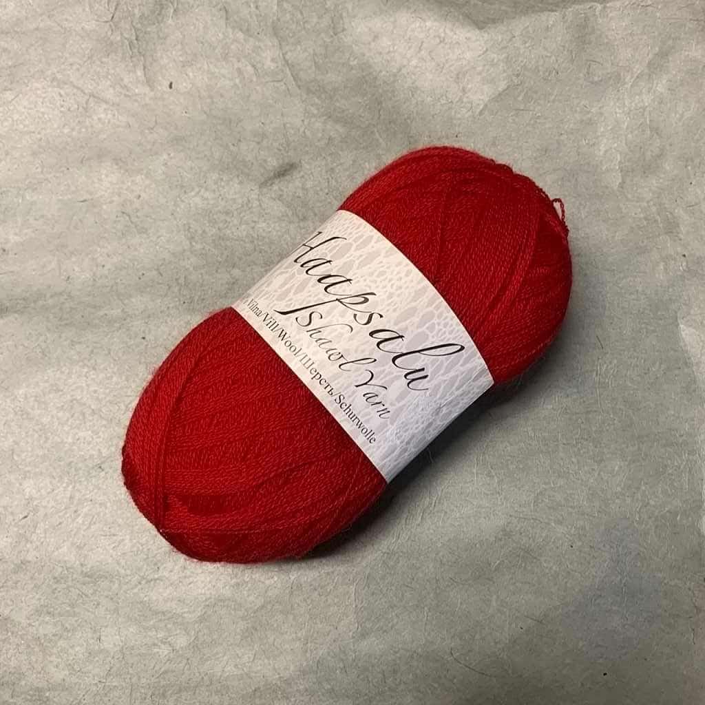 Haapsula Shawl Yarn - Red