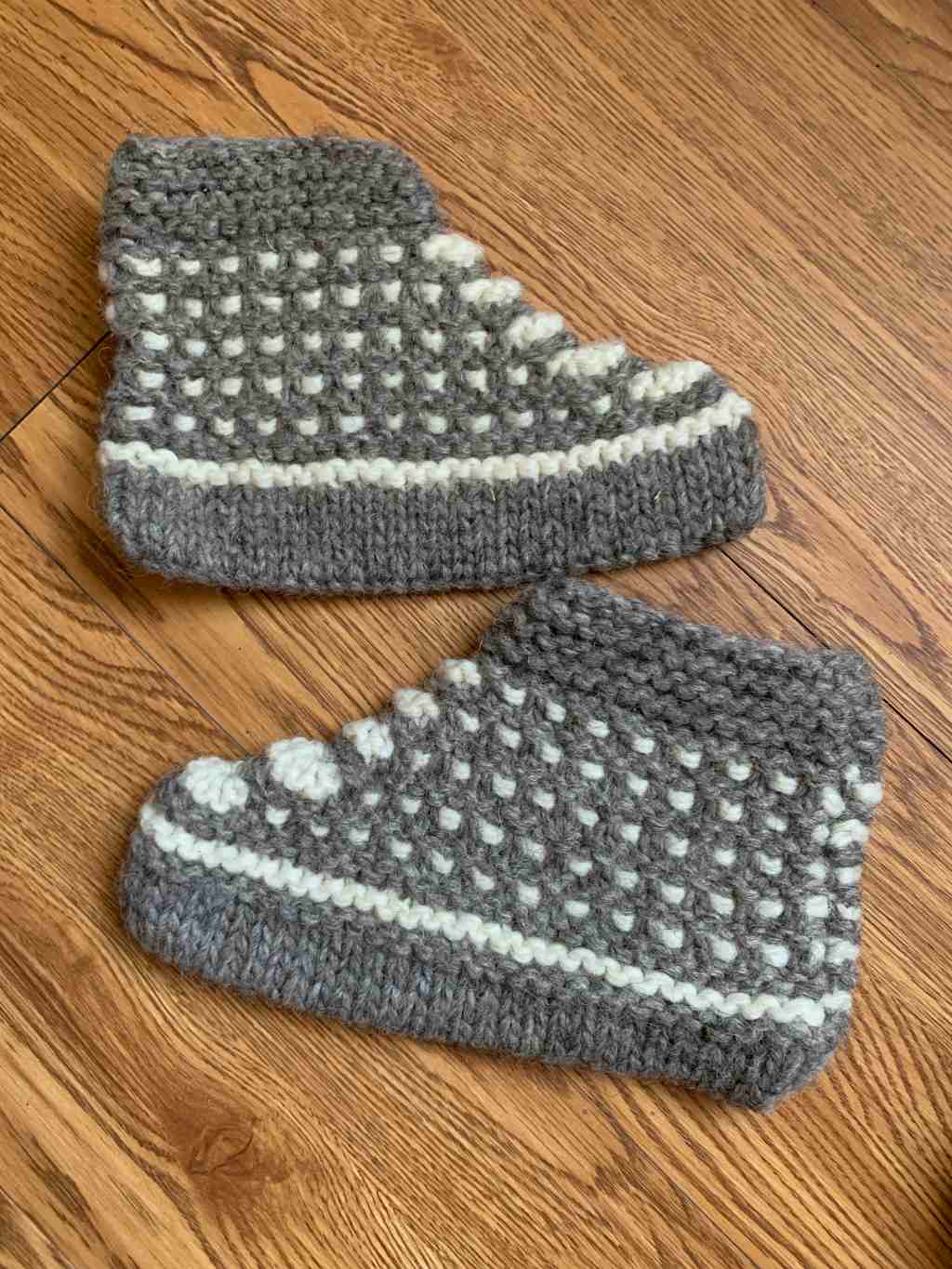 Bosnian Knitted Slippers - 5394