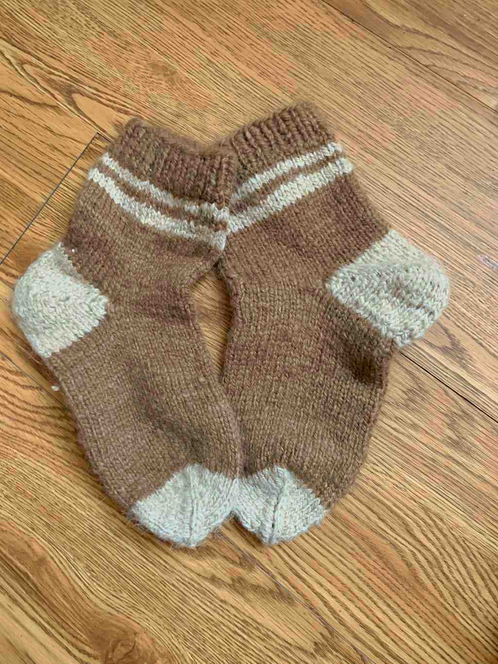 Knitted Anklet Socks - 5396