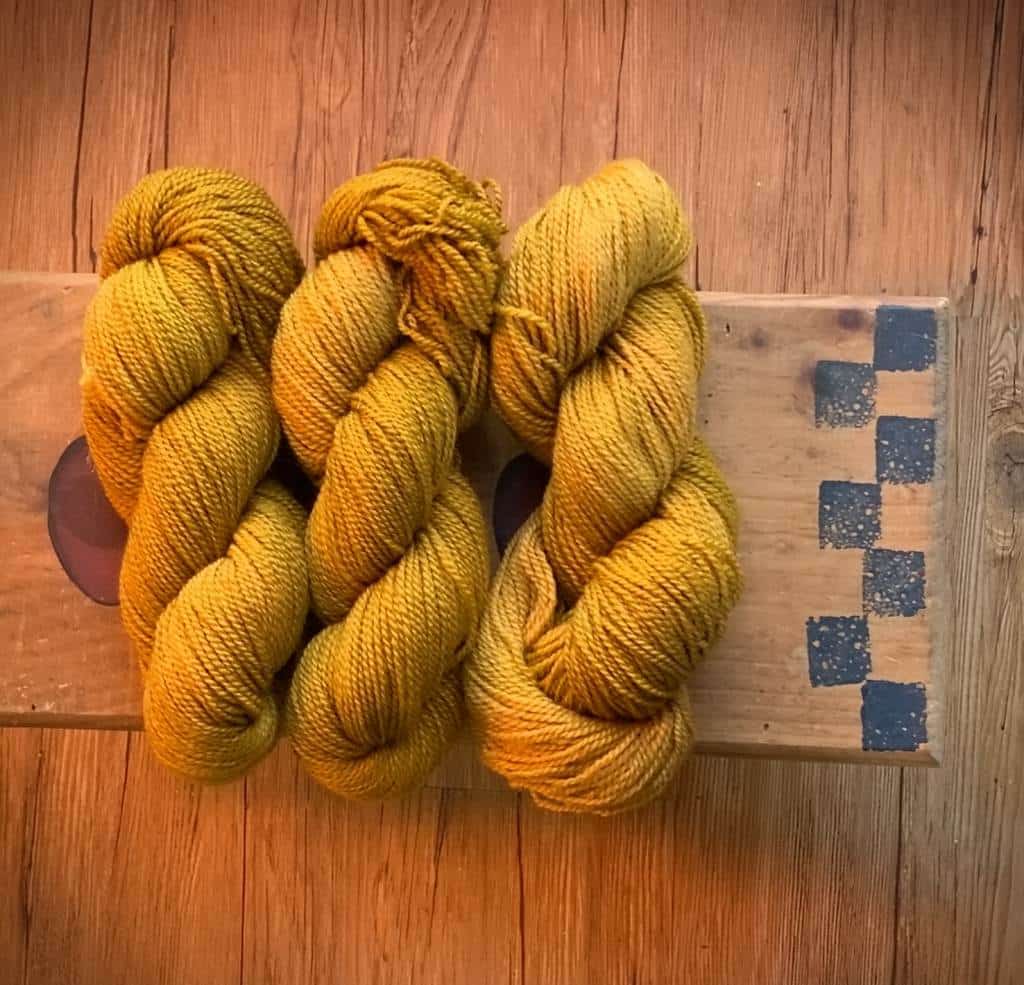 Romney Twist - 0190 - Goldenrod